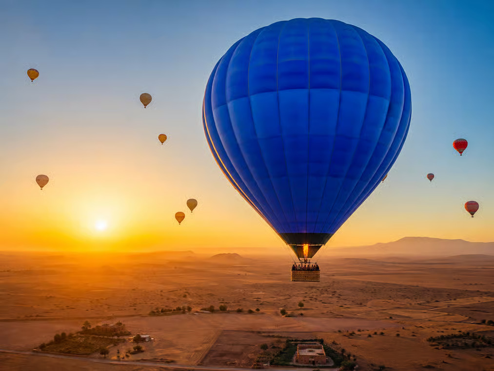 Vol en montgolfière